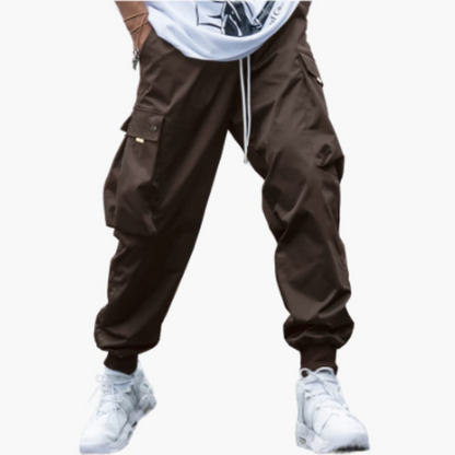 Men's Comfortable Jogger Pants with Elastic Waistband