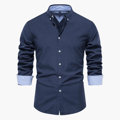 Classic Fit Men's Dress Shirt – Stylish Everyday Wear - Olytrend