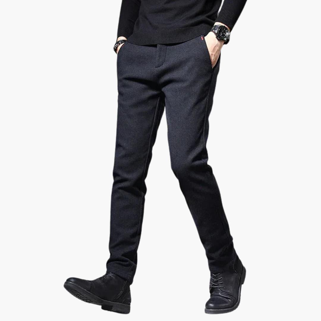 Relaxed Fit Mens Pants for Daily Wear
