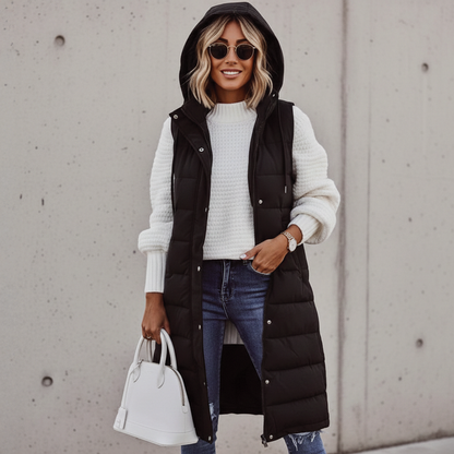 Padded Quilted Gilet Vest - Nocini