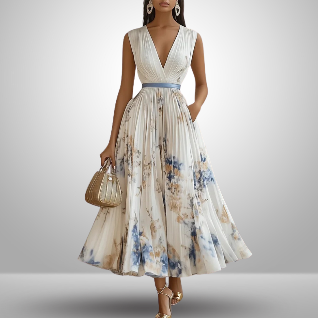 Lightweight Strapless Summer Maxi Dress - Olytrend