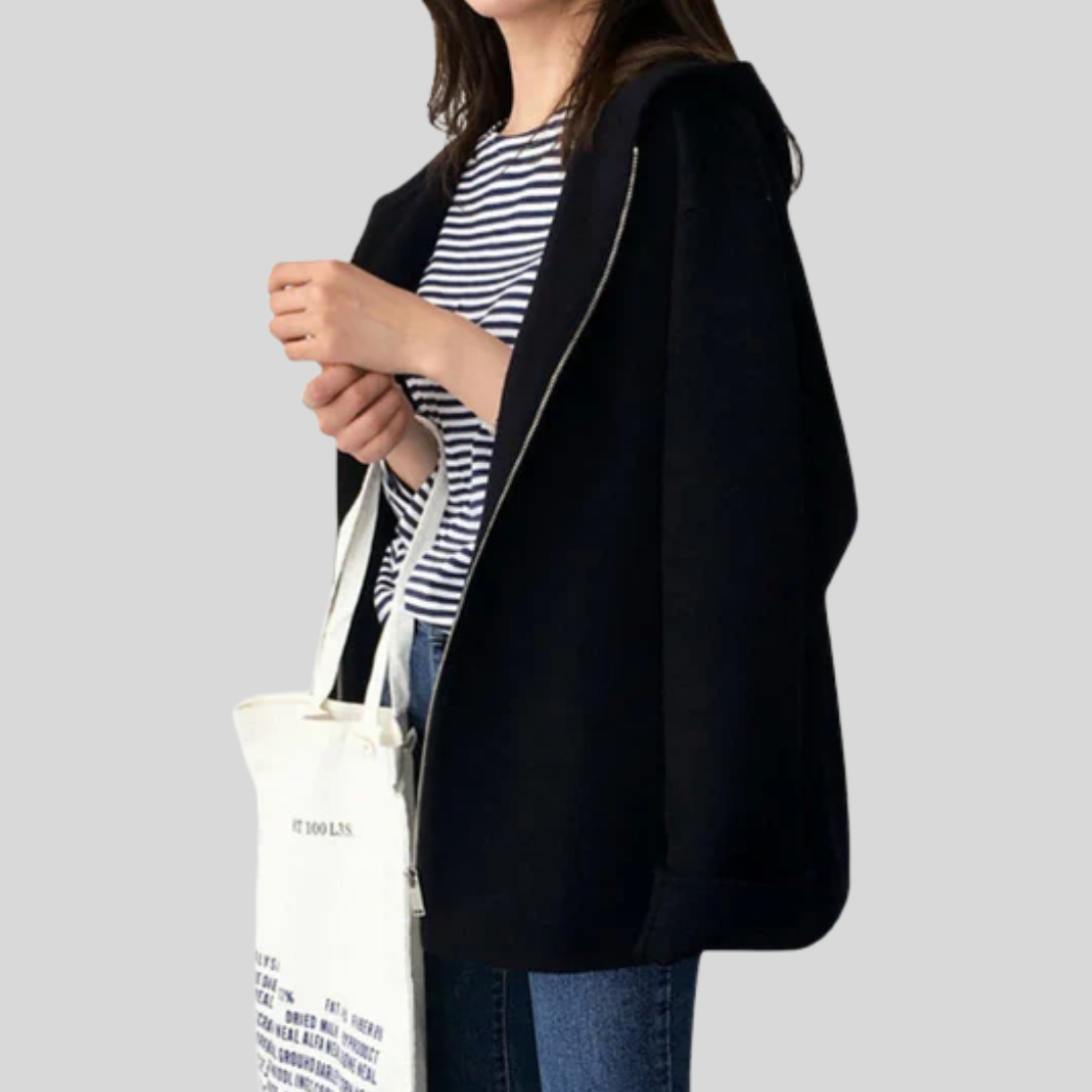 Waterproof Ladies Hoodie Coat with Practical Style - Olytrend