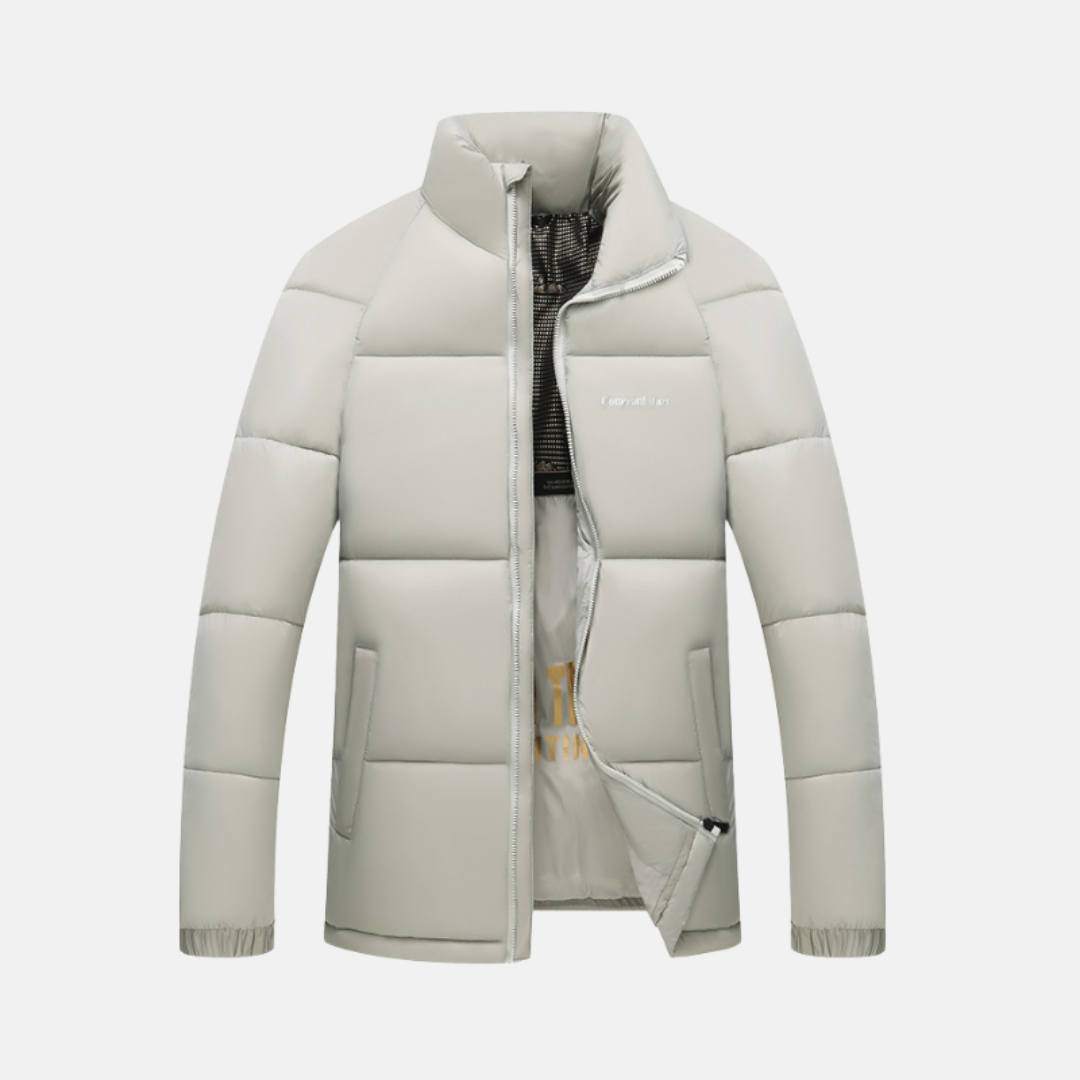 Warm Men's Puffer Jacket Full Zip - Nocini