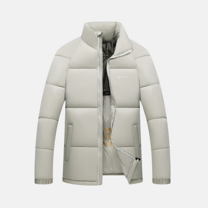 Warm Men's Puffer Jacket Full Zip - Nocini
