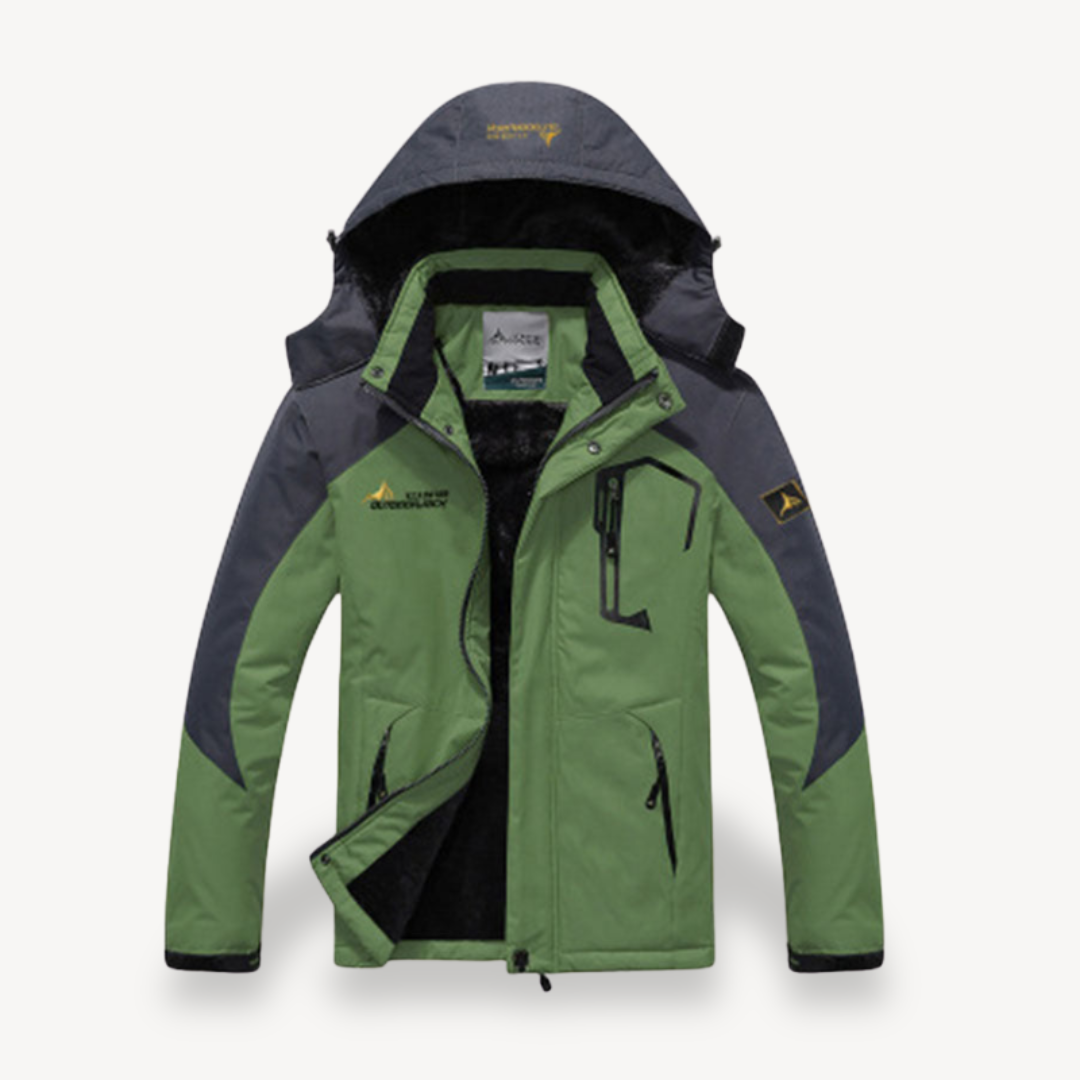 Warm Camouflage Parka Jacket for Men