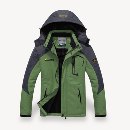 Warm Camouflage Parka Jacket for Men