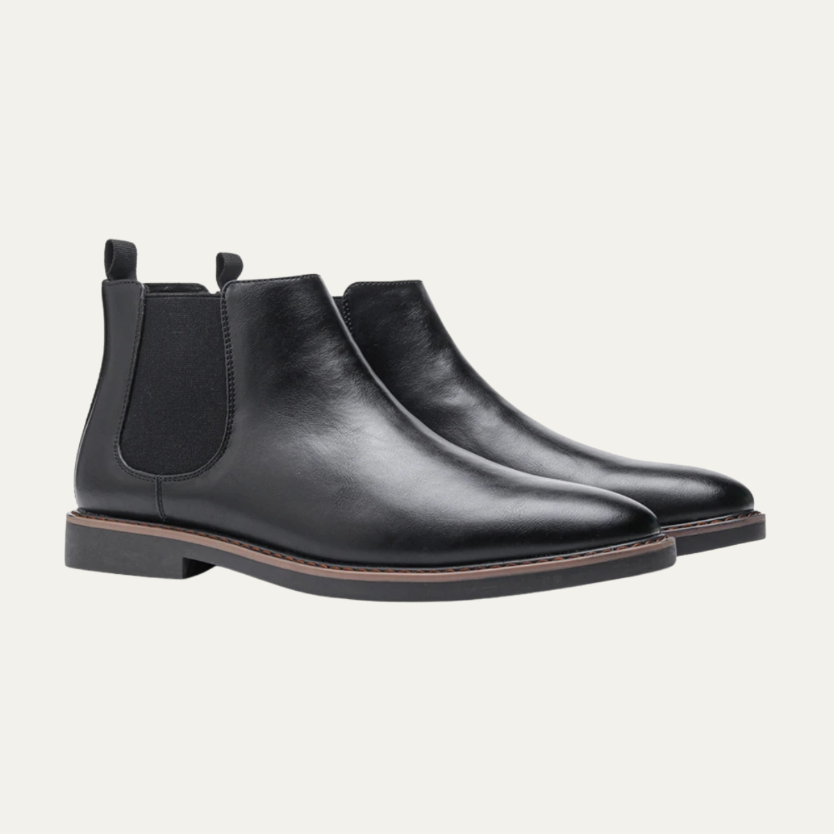 Vintage Men's Leather Chelsea Ankle Boots
