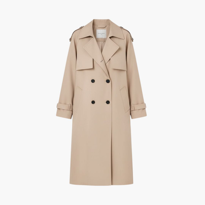 Classy Women's Belted Raincoat On Sale - Olytrend