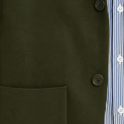 Classic Light Grey Suit Jacket for Men