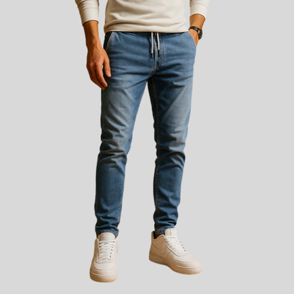Men's Slim Fit Stretch Jeans - Olytrend