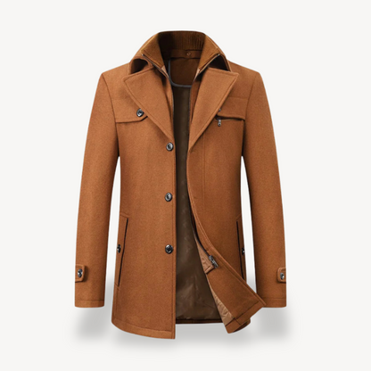 Classic Slim Fit Trench Coat - Nocini