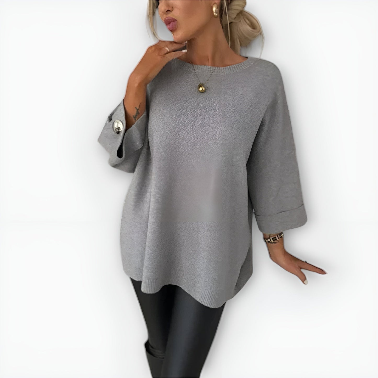 Classic Women's Knit Sweater - Olytrend