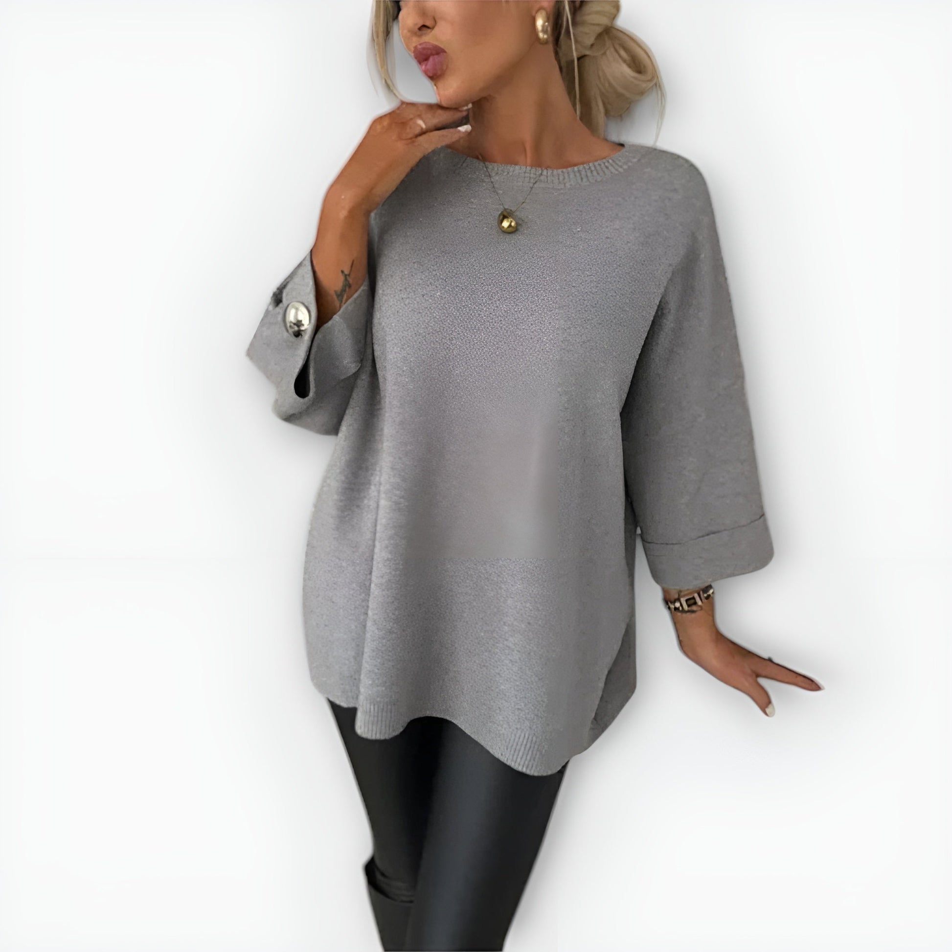 Classic Women's Knit Sweater - Olytrend