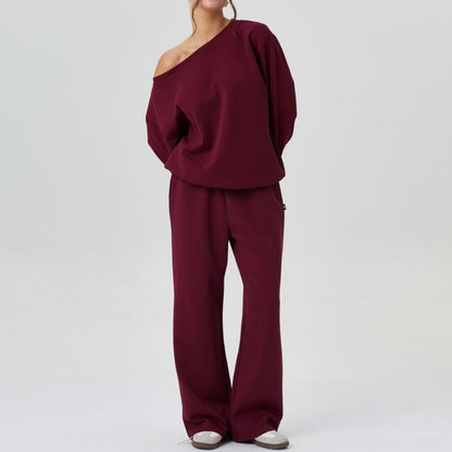 Soft Oversized Sweater and Jogger Pants Set for Women - Nocini