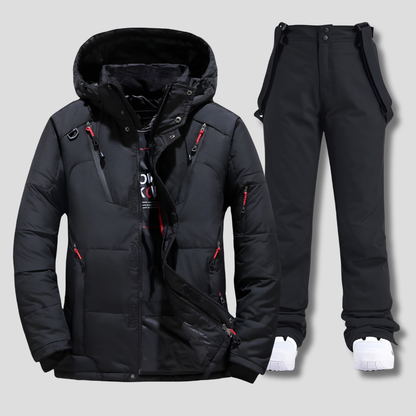 Waterproof Men's Snow Jacket Set - Olytrend