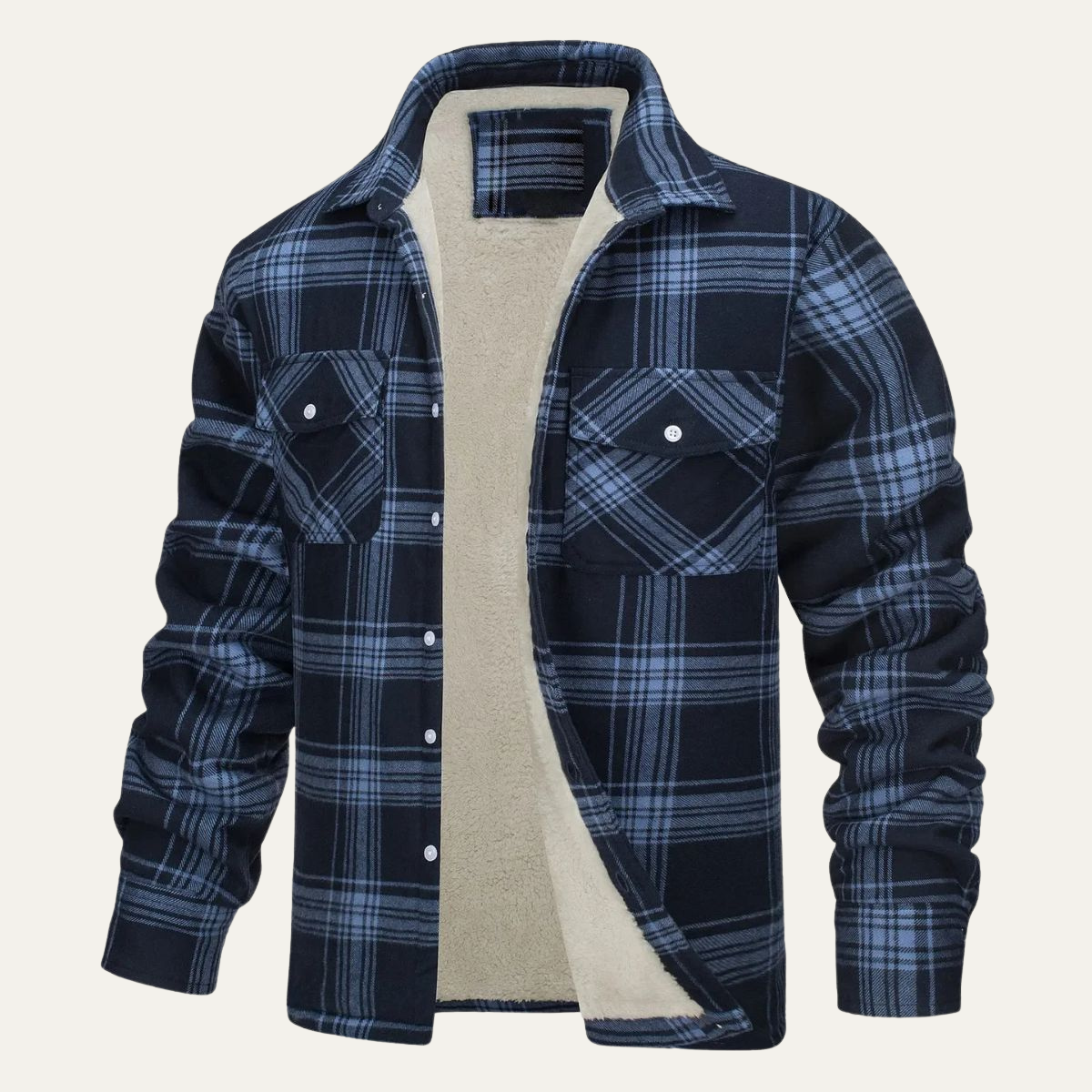 Warm Waterproof Mens Fleece Jacket Outdoors