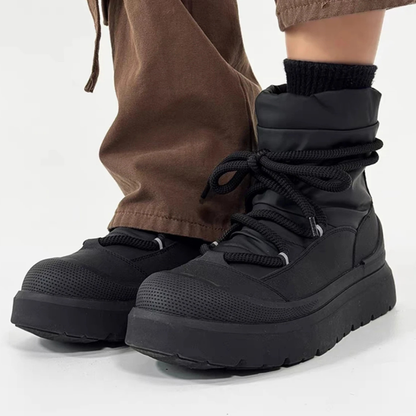 Insulated Men's Waterproof Ankle Snow Boots
