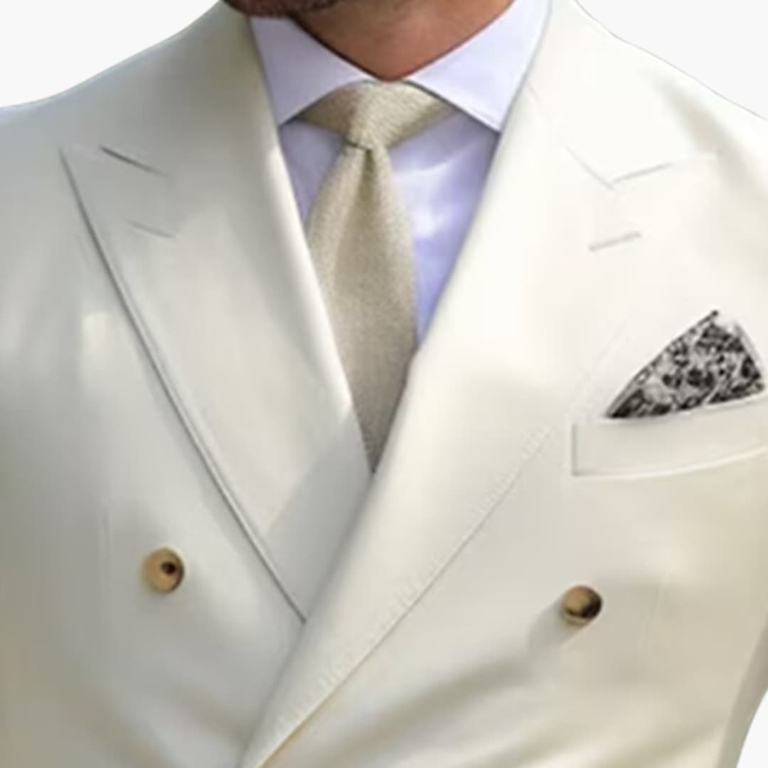 Classic Two Button Slim Fit Men's Suit