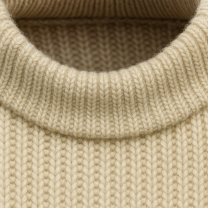 Luxury Cashmere Men's Crew Neck Sweater