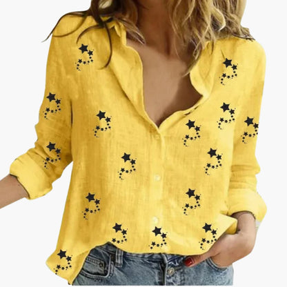 Chic Floral Women's Blouse - Classic and Feminine
