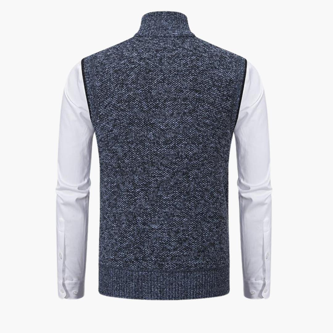 Men's Zipper Front Tank Vest