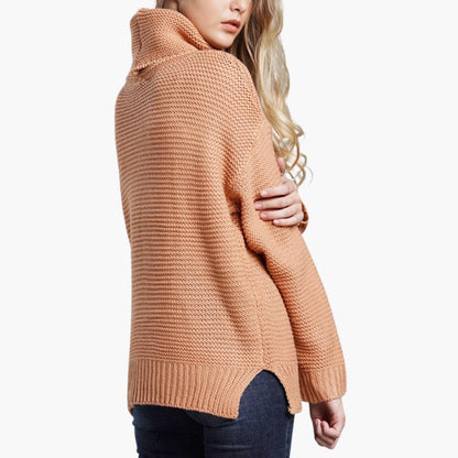 Warm Crew Neck Women's Long Sleeve Sweater