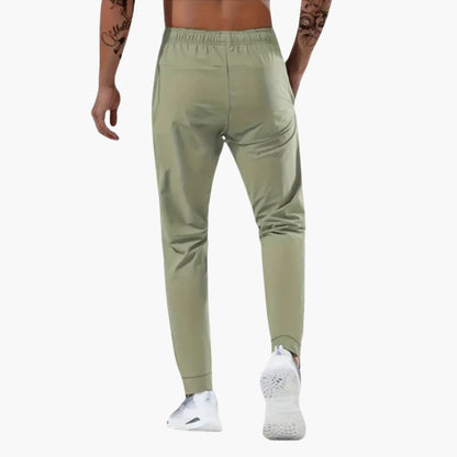 Men's Athletic Jogger Pants with Elastic Waist