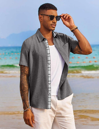 Relaxed Fit Summer Beach Shirt