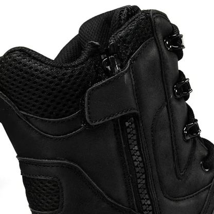 Rugged Outdoor Men's Insulated Waterproof Snow Boots