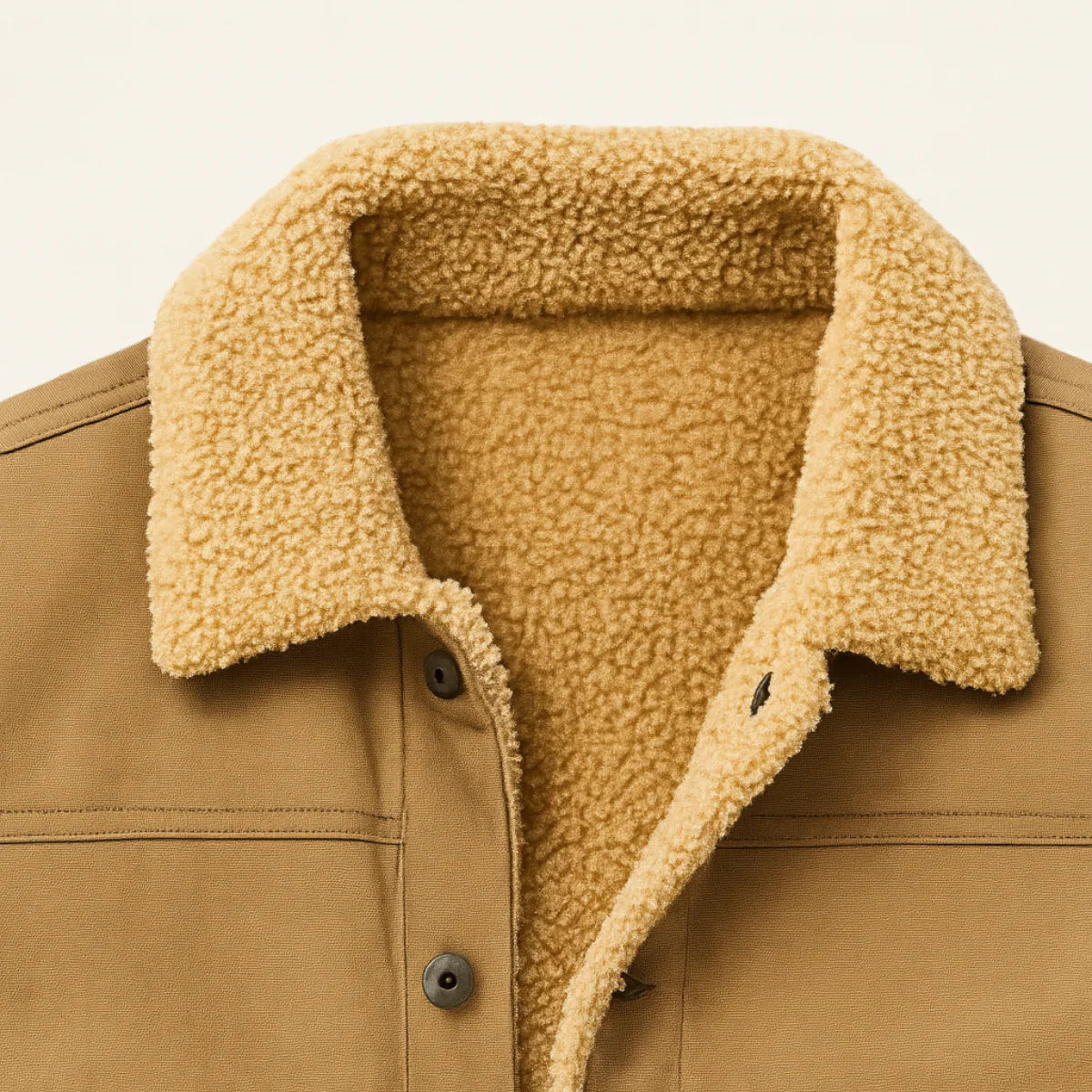 Waterproof Men's Fleece Jacket - Warm Outdoor Coat