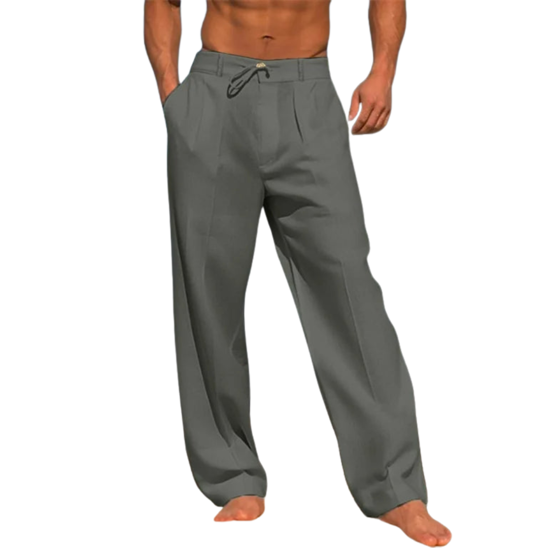 Comfortable Jogger Pants with Elastic Waist and Pockets - Olytrend
