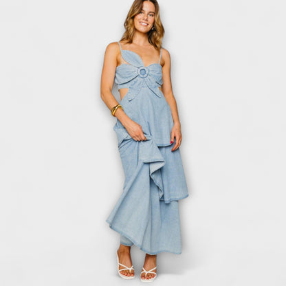 Elegant Long Dress for Women Everyday - Nocini