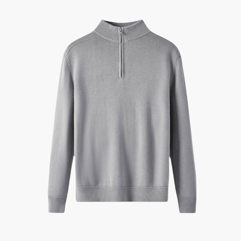 Men's Thermal Fleece Zip Sweater Warm & Cozy - Olytrend