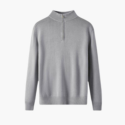 Men's Thermal Fleece Zip Sweater Warm & Cozy - Olytrend