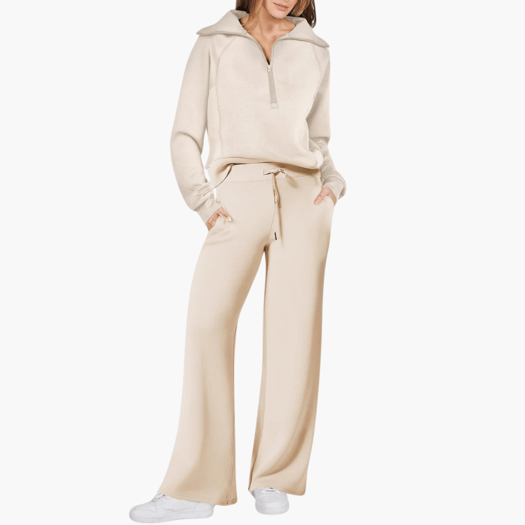 Soft 2-Piece Loungewear Set for Women - Olytrend