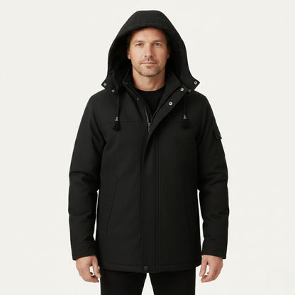 Waterproof Mens Parka Coat with Hood