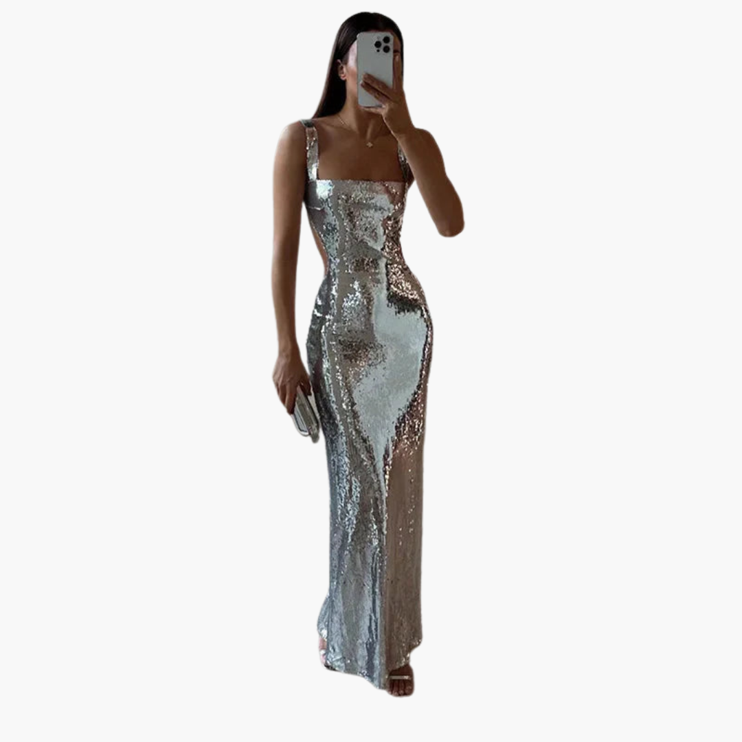Sexy Ladies Glitter Party Dress - Olytrend