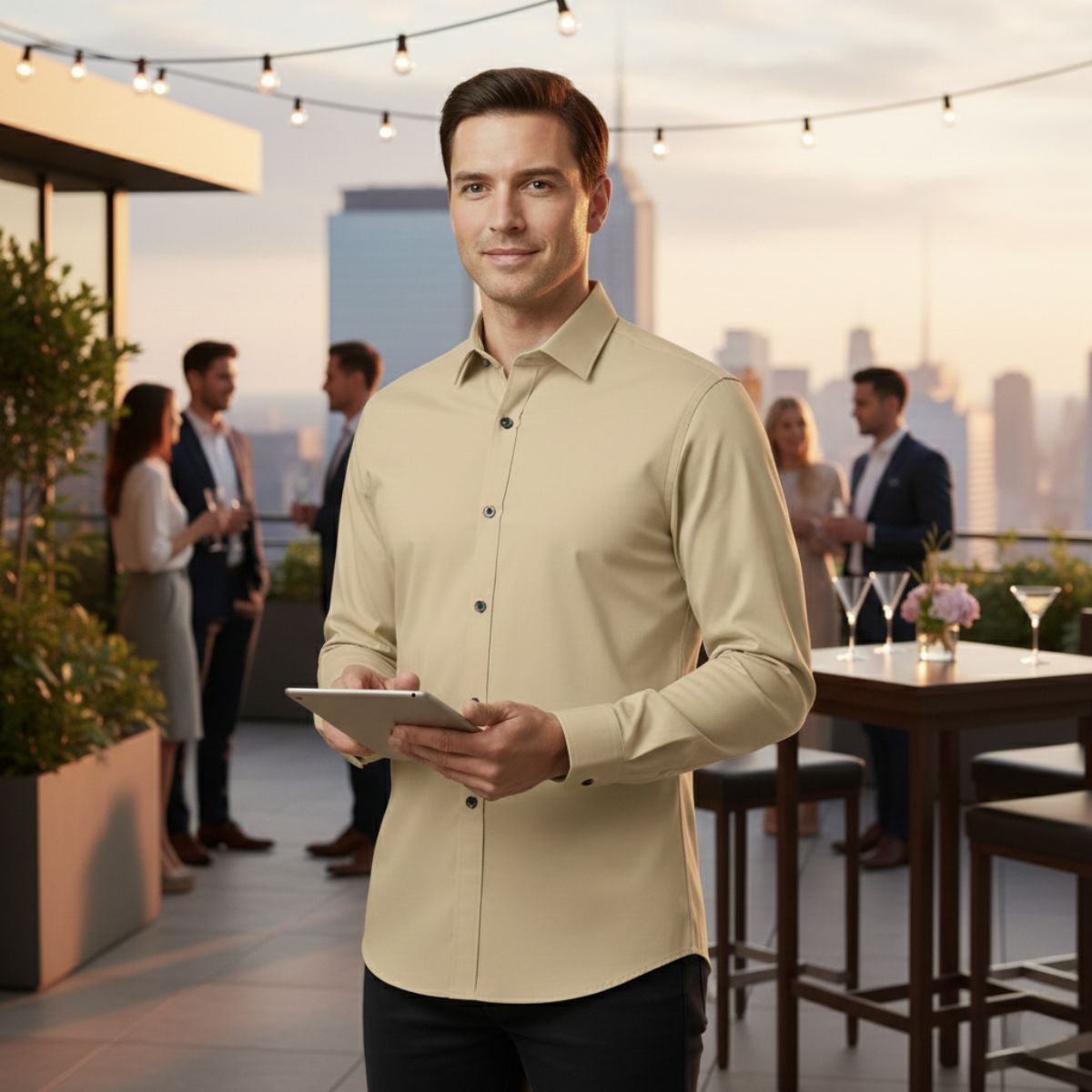 Classic Men's Formal Dress Shirt