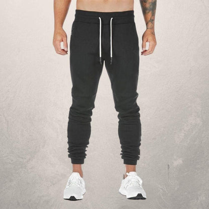 Comfortable Fit Jogger Pants with Elastic Waistband