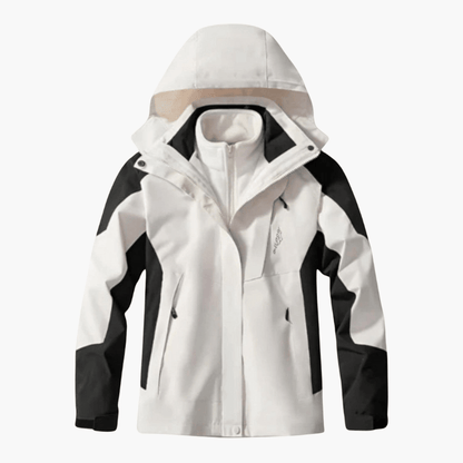 Waterproof Men's Zip Up Hoodie Coat with Pockets