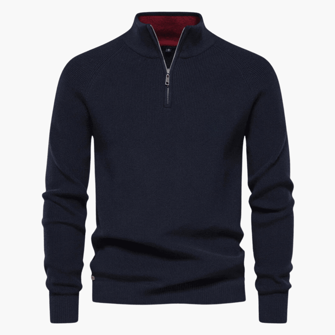 Cozy Crew Neck Men's Sweater - Olytrend