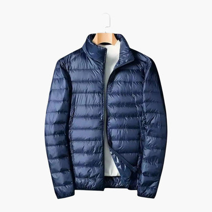 Warm Padded Zip Up Men's Coat