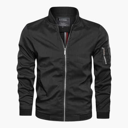 Waterproof Zip Up Mens Jacket with Pocket