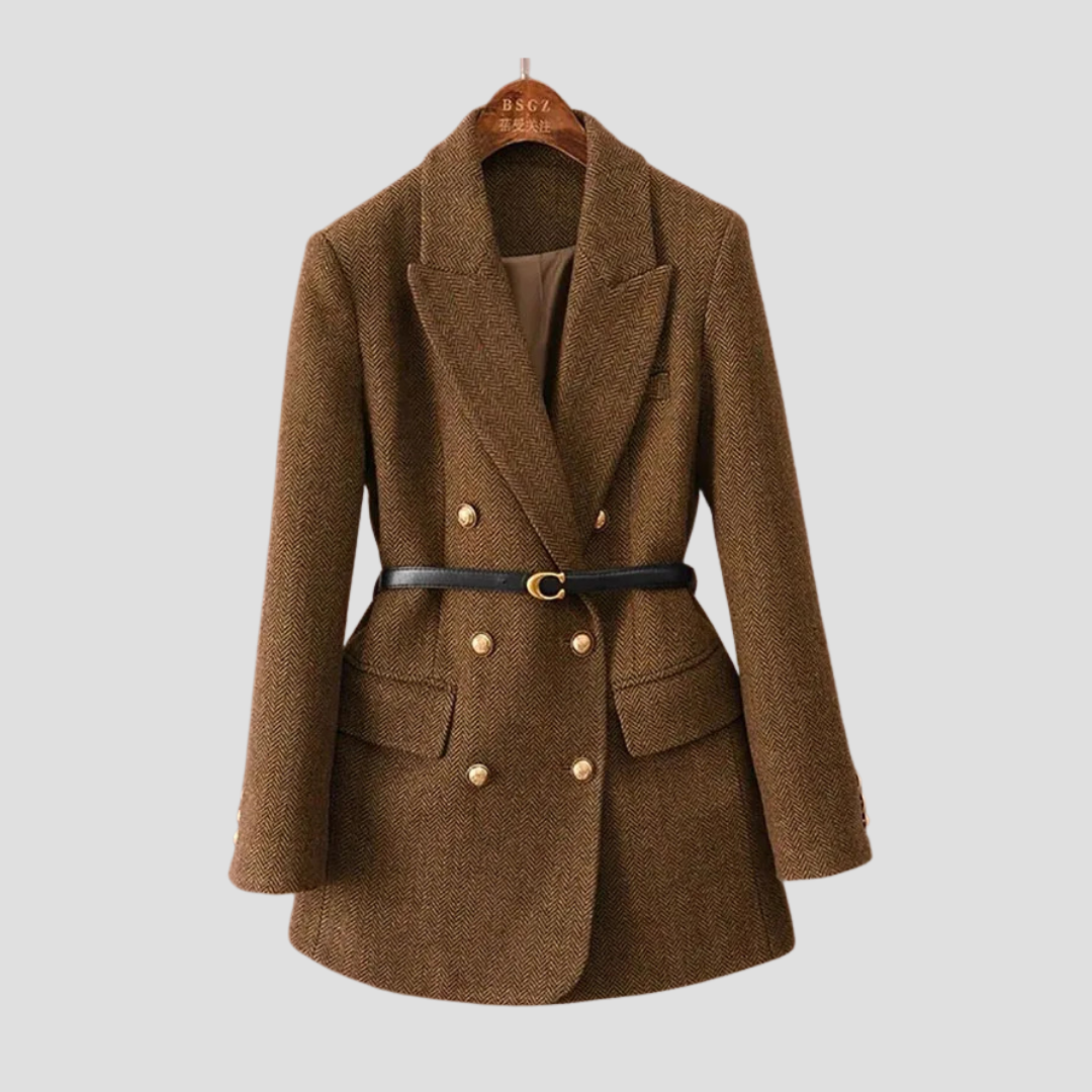 Women's Elegant Long Trench Coat