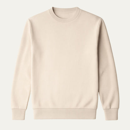 Soft Relaxed Fit Crew Sweater