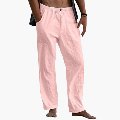 Comfortable Casual Mens Pants Loose Fit Waist - Olytrend