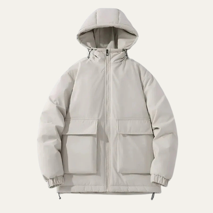 Thermal Mens Insulated Parka Jacket with Hood - Nocini