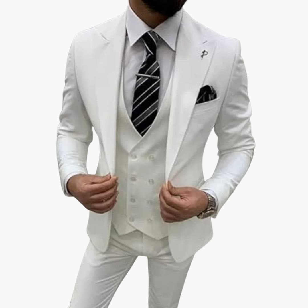 Classic Slim Fit Mens 3 Piece Suit