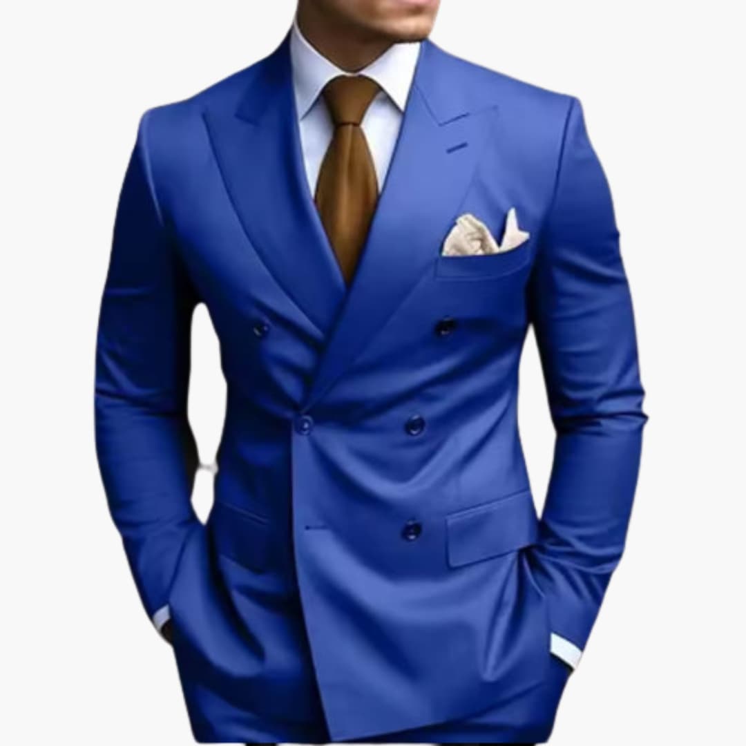Classic Fit Mens 2 Piece Business Suit