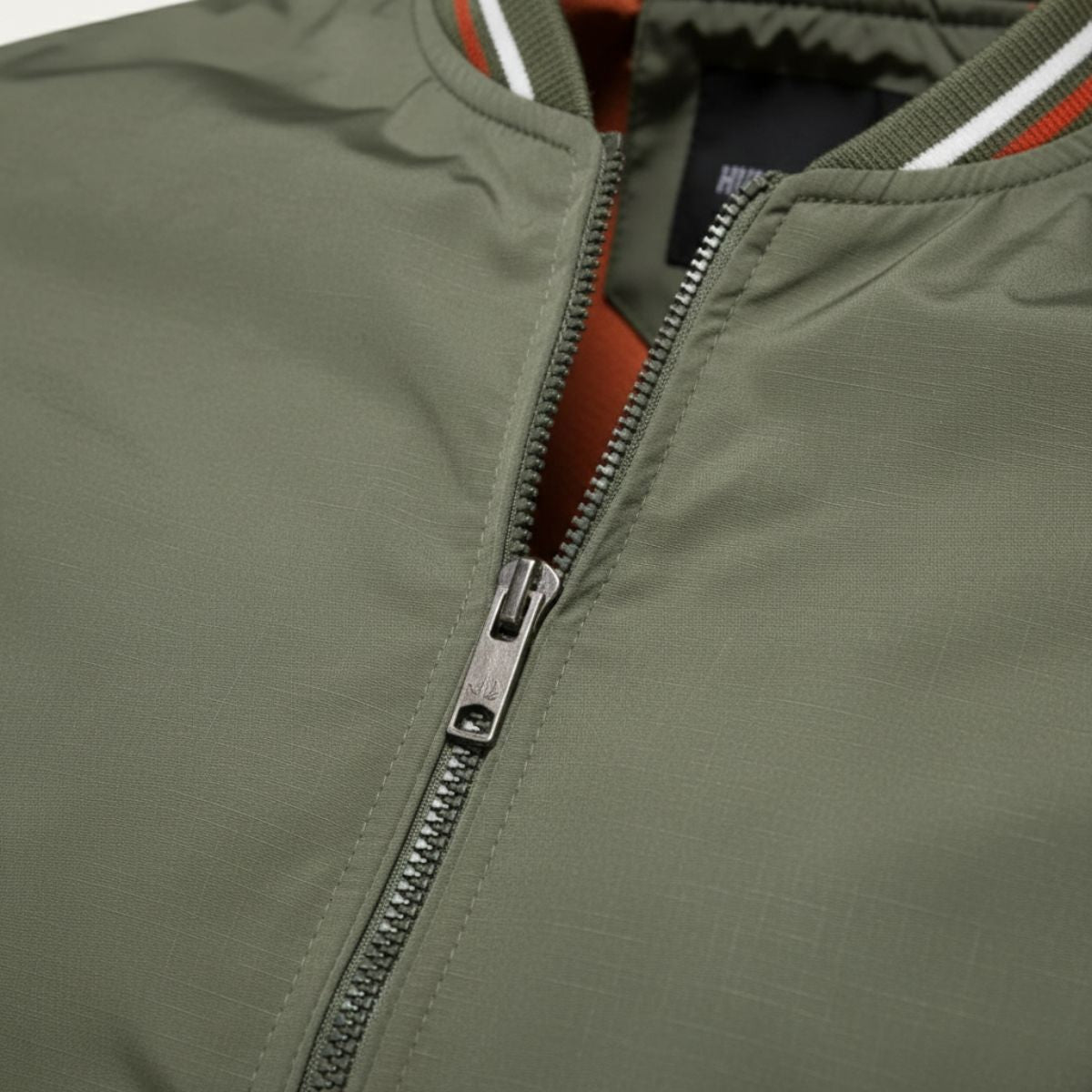Slim Fit Mens Casual Bomber Jacket Zip Up